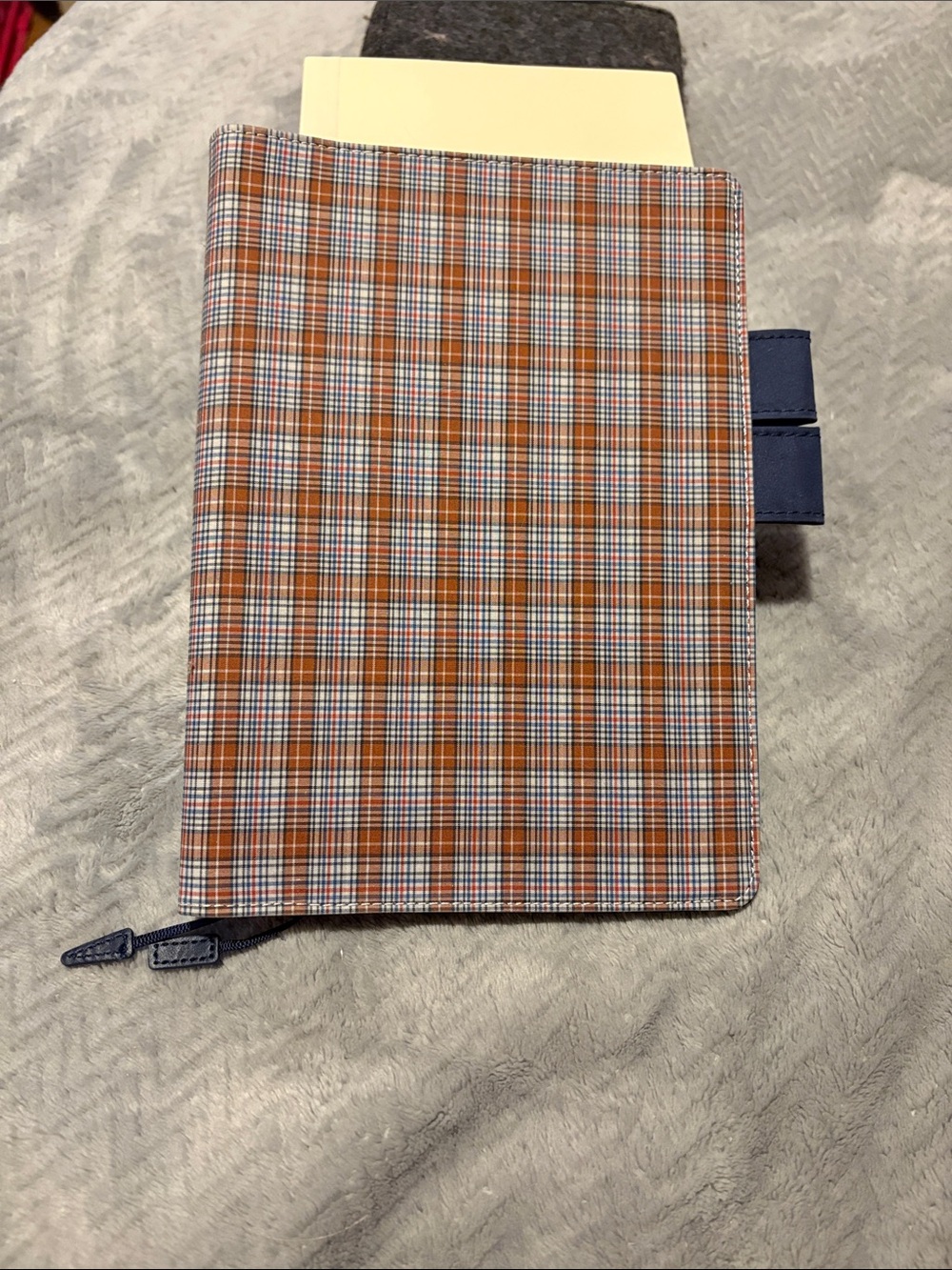 Hobonichi A5 Plaid Notebook Cover